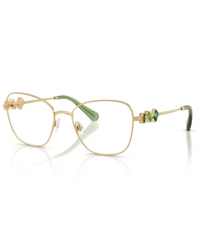 Swarovski Women's Irregular Eyeglasses, Sk1025 In Green