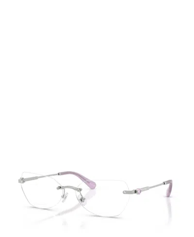 Swarovski Women's Irregular Eyeglasses, Sk1031 In Pink