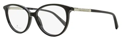 Swarovski Women's Modern Oval Eyeglasses Sk5385 001 Black 54mm