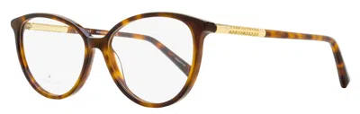 Swarovski Women's Modern Oval Eyeglasses Sk5385 052 Dark Havana 54mm In Multi