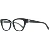 Swarovski Black Women Optical Frames In Black