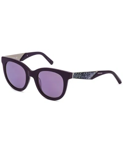 Swarovski Women's Sk0126 50mm Sunglasses In Black