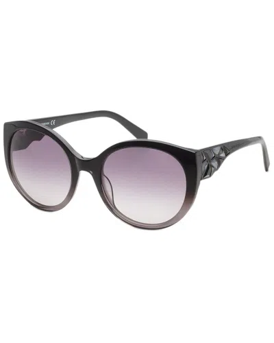 Swarovski Women's Sk0174 57mm Sunglasses In Brown