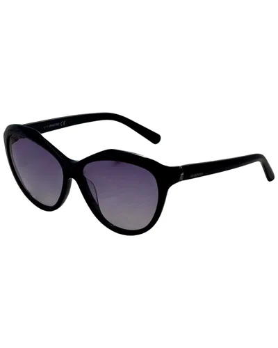SWAROVSKI SWAROVSKI WOMEN'S SK0201 99MM SUNGLASSES