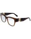 Swarovski Women's Sk5228 51mm Optical Frames In Brown