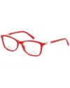 Swarovski Women's Sk5336 53mm Optical Frames In Red