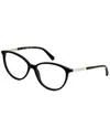 Swarovski Women's Sk5385 54mm Optical Frames In Black
