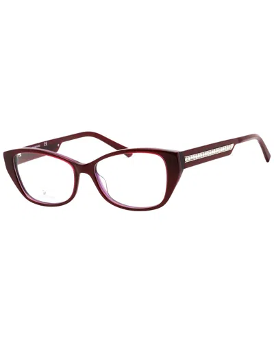 Swarovski Women's Sk5391 53mm Optical Frames In Brown