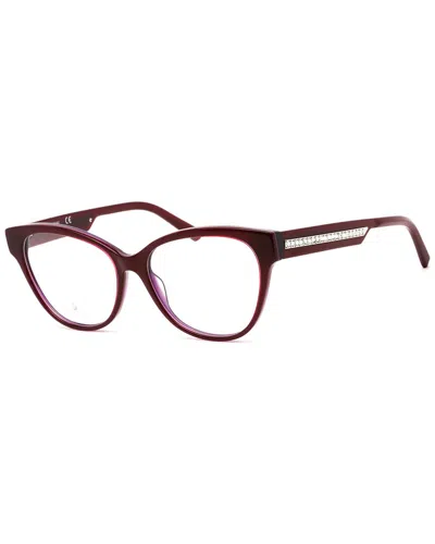Swarovski Women's Sk5392 55mm Optical Frames In Purple