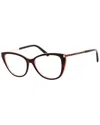 Swarovski Women's Sk5414 53mm Optical Frames In Black