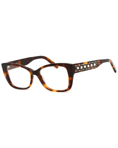 Swarovski Women's Sk5452 52mm Optical Frames In Brown