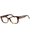 Swarovski Women's Sk5452 52mm Optical Frames In Brown