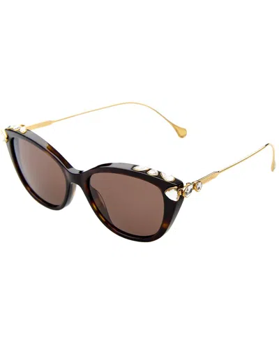 Swarovski Women's Sk601053-x 53mm Sunglasses In Brown