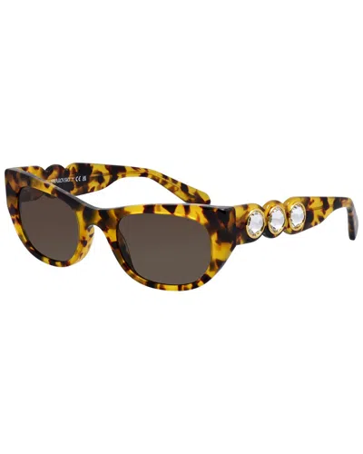 Swarovski Women's Sk6022 51mm Sunglasses In Multi
