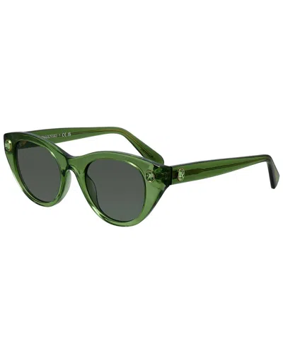 Swarovski Women's Sk6025 47mm Sunglasses In Green