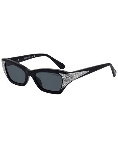 Swarovski Women's Sk6029 50mm Sunglasses In Burgundy