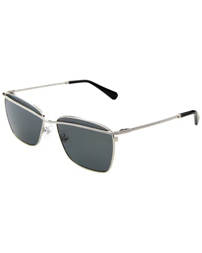 Swarovski Women's Sk700658-x 58mm Sunglasses In Gray