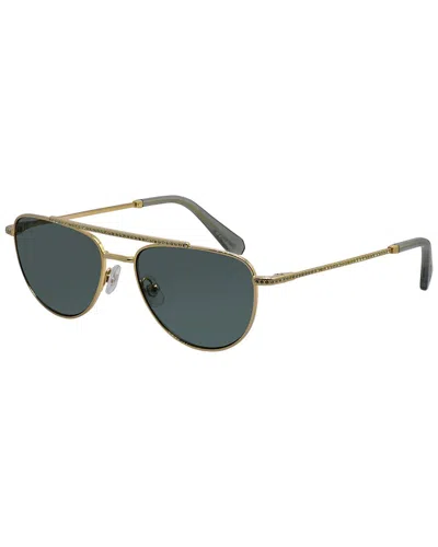 Swarovski Women's Sk7007 53mm Sunglasses In Gold