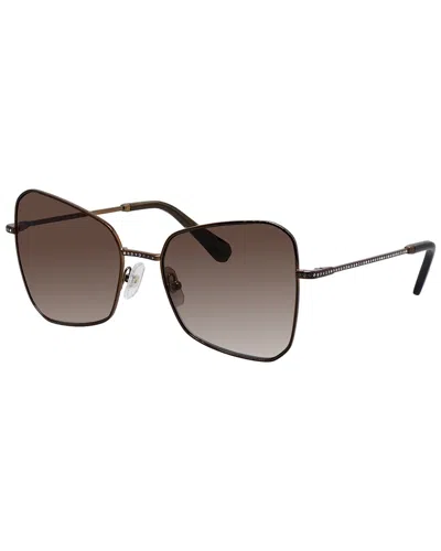 Swarovski Women's Sk7008 57mm Sunglasses In Brown