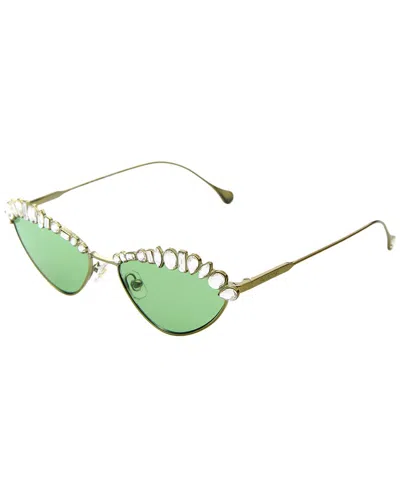 Swarovski Women's Sk700955-x 55mm Sunglasses In Gold