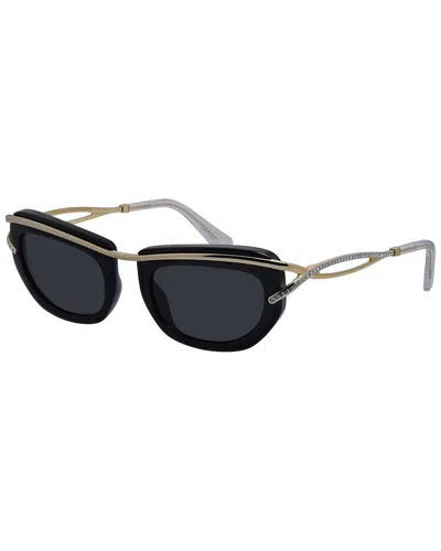 Swarovski Women's Sk7026 52mm Sunglasses In Black