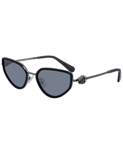 Swarovski Women's Sk7027 56mm Sunglasses In Blue
