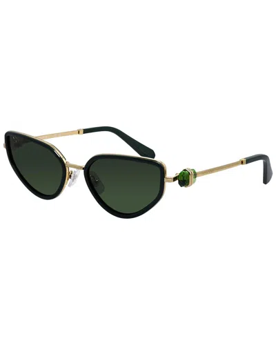 Swarovski Women's Sk7027 56mm Sunglasses In Green