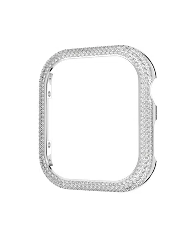 Swarovski Women's Sparkling Case, Compatible With Apple Watch, 41mm In Silver