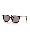 Swarovski Women's Square Sunglasses, Sk6054d In Black