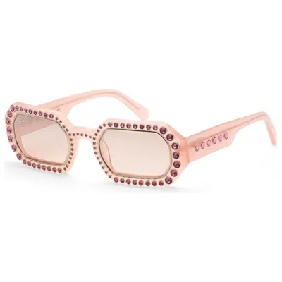 Swarovski Women's 48mm Pink Sunglasses