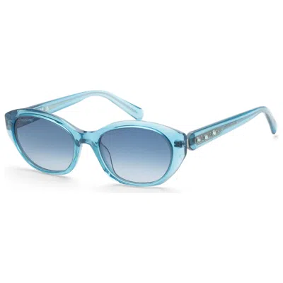 Swarovski Women's 53mm Blue Sunglasses