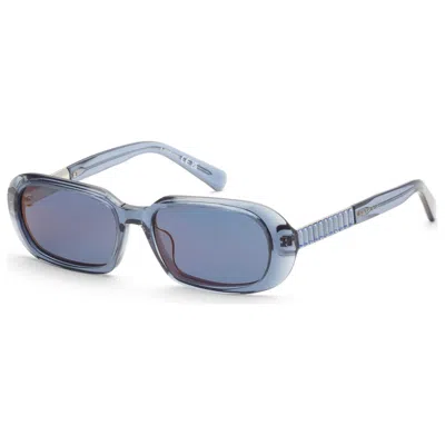 Swarovski Women's 53mm Blue Sunglasses