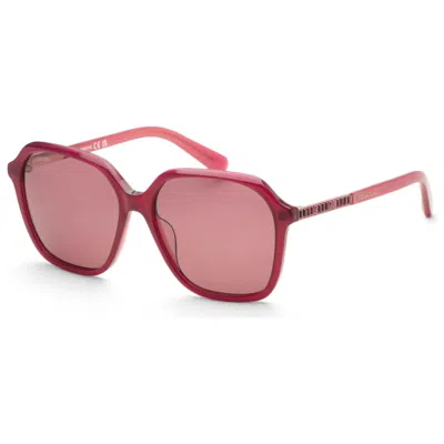 Swarovski Women's 56mm Red Sunglasses