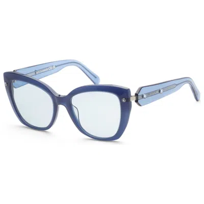 Swarovski Women's 54mm Blue Sunglasses