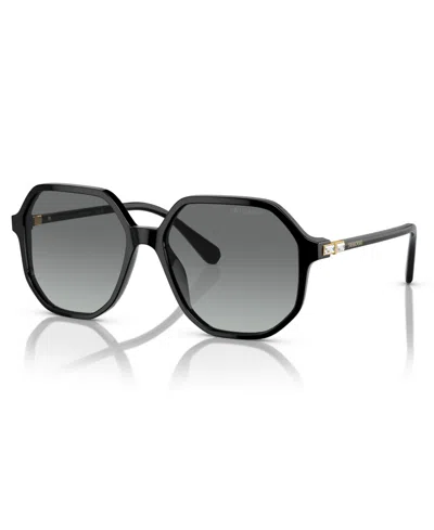 Swarovski Women's Sunglasses, Gradient Sk6003 In Black