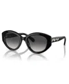Swarovski Women's Sunglasses, Gradient Sk6005 In Black