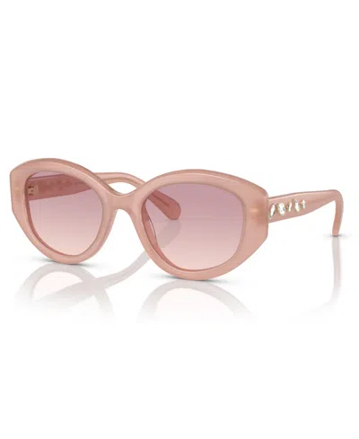 Swarovski Women's Sunglasses, Gradient Sk6005 In Pink