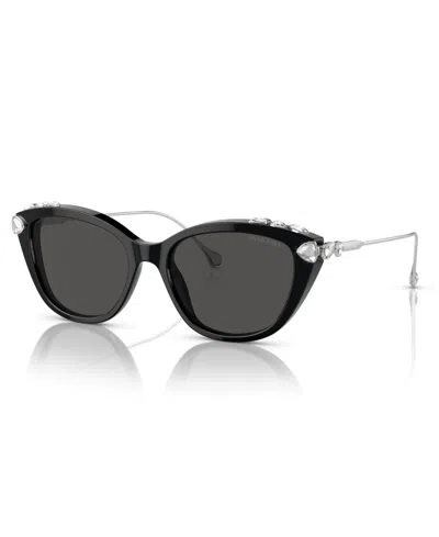 Swarovski Women's Sunglasses Sk6010 In Black