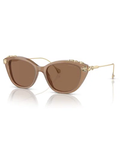 Swarovski Women's Sunglasses Sk6010 In Brown