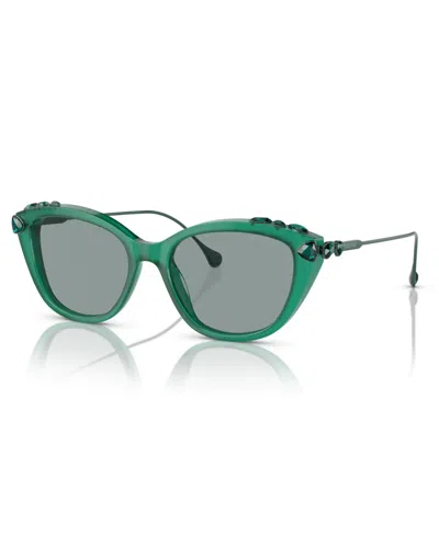Swarovski Women's Sunglasses Sk6010 In Dark Grey