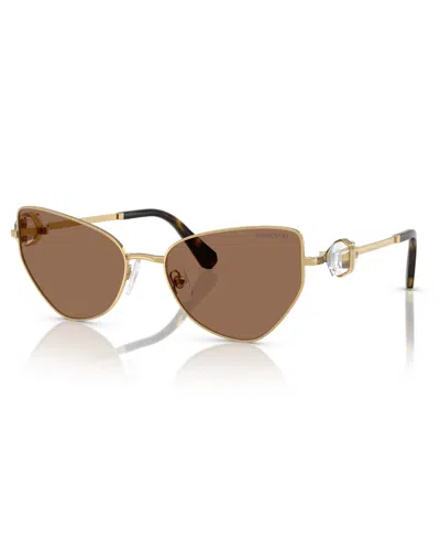 Swarovski Women's Sunglasses Sk7003 In Brown