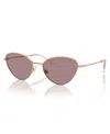 Swarovski Women's Sunglasses, Sk7014 In Rose Gold