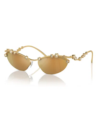 Swarovski Women's Sunglasses, Sk7016 In Gold