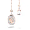 Swarovski Women's Swan White Crystal Necklace 5628565 In White