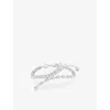 Swarovski Womens White Matrix Rhodium-plated And Zirconia Bracelet In White
