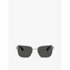 Swarovski Woman Sunglass Sk7015 In Silver