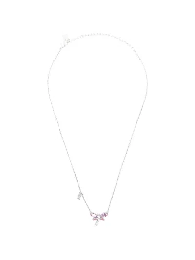 Swarovski X Ariana Grand Pendant Neckace In Silver