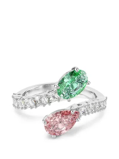 SWAROVSKI X ARIANA GRANDE CRYSTAL-EMBELLISHED OPEN RING