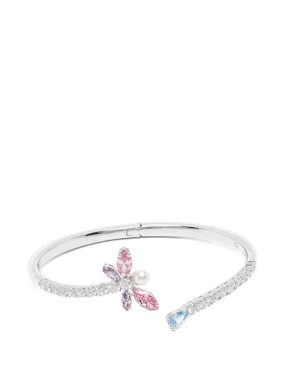 Swarovski X Ariana Grande Dragonfly Bracelet In Transparent