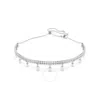 Swarovski X Ariana Grande Round Cut Choker In Metallic